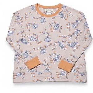 The Beaufort Bonnet Company Orange and Blue Sweatshirt